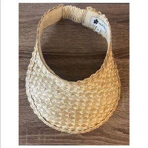 Handwoven Extra Wide Brim Straw Visor